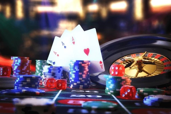 Ilustrasi sistem keamanan dan perlindungan data konten hiburan sportsbook dan casino
