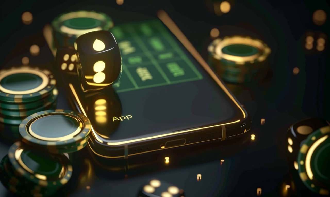 Pengguna menikmati hiburan sportsbook dan casino melalui perangkat mobile dengan desain responsif